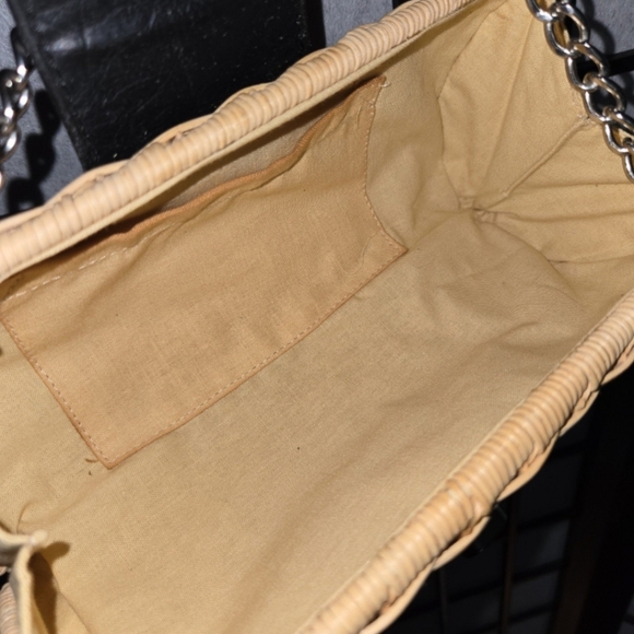 Wicker Baguette Shoulder Bag - Picture 6 of 6
